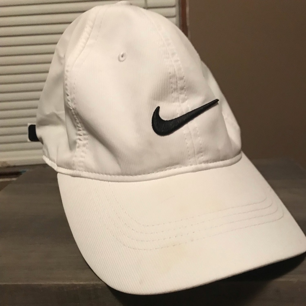 White Nike Hat